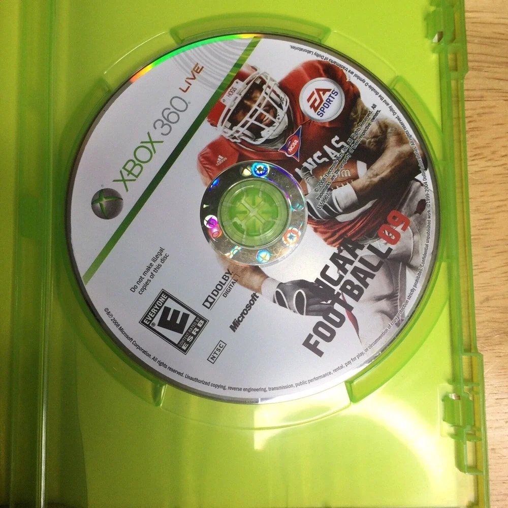 MICROSOFT‎ XBOX EA SPORTS NCAA FOOTBALL 2004 And 2009